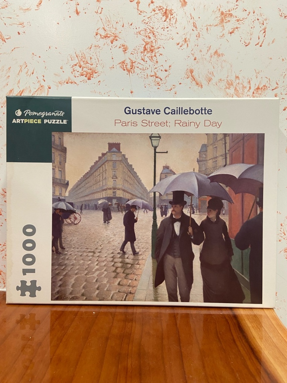 Pomegranate Gustave Caillebotte Paris Street; Rainy Day - 1000 Piece Puzzle